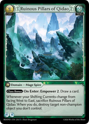 Ruinous Pillars of Qidao (236) [Radiant Origins: Pantheon]