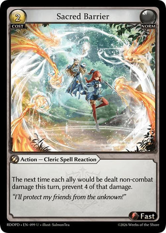 Sacred Barrier (099) [Radiant Origins: Pantheon]
