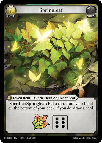 Springleaf (113) [Radiant Origins: Pantheon]
