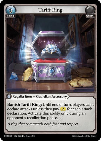 Tariff Ring (028) [Radiant Origins: Pantheon]