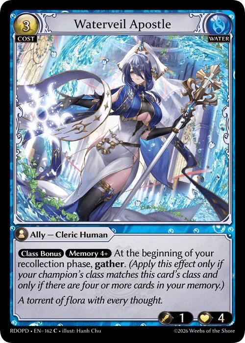 Waterveil Apostle (162) [Radiant Origins: Pantheon]