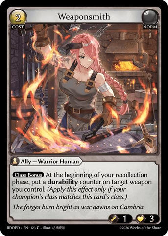 Weaponsmith (123) [Radiant Origins: Pantheon]
