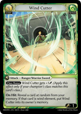 Wind Cutter (180) [Radiant Origins: Pantheon]