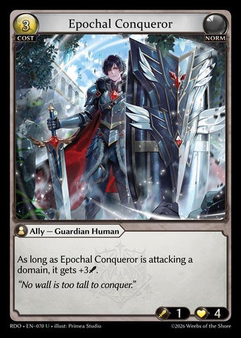 Epochal Conqueror (70) [Radiant Origins]