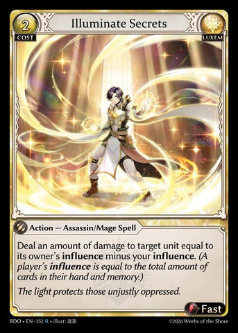 Illuminate Secrets (352) [Radiant Origins]