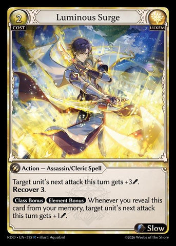 Luminous Surge (355) [Radiant Origins]