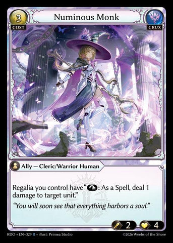Numinous Monk (329) [Radiant Origins]