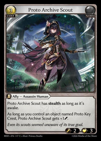 Proto Archive Scout (117) [Radiant Origins]