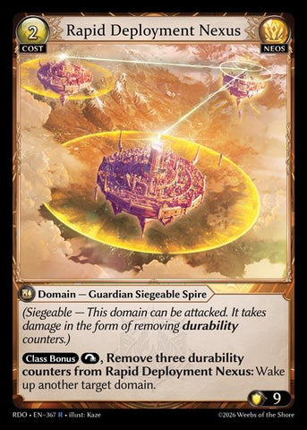 Rapid Deployment Nexus (367) [Radiant Origins]