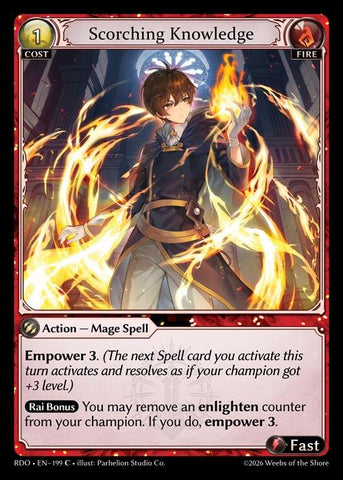 Scorching Knowledge (199) [Radiant Origins]