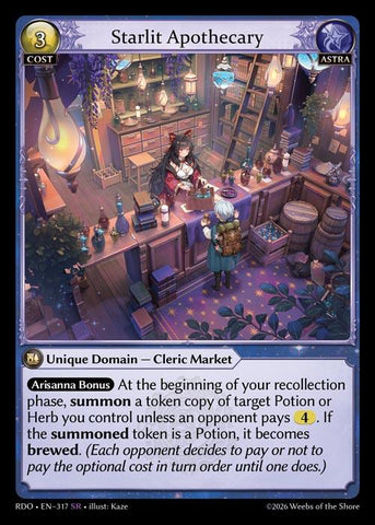 Starlit Apothecary (317) [Radiant Origins]