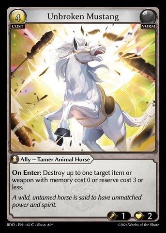 Unbroken Mustang (162) [Radiant Origins]