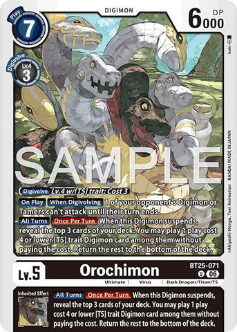 Orochimon [BT25-071] [Dual Revolution]