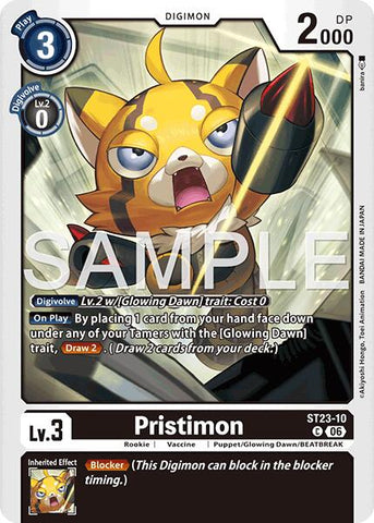 Pristimon [ST23-10] [Starter Deck: Beatbreak]