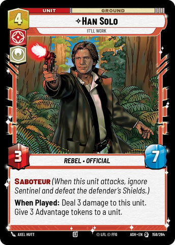Han Solo - It'll Work (158/264) (158/264) [Ashes of the Empire]