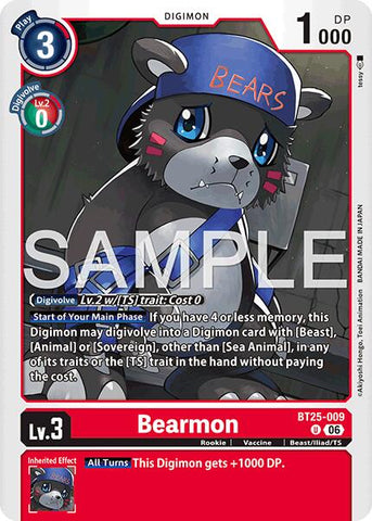 Bearmon [BT25-009] [Dual Revolution]