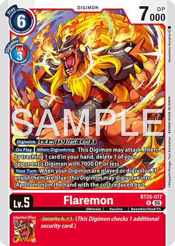 Flaremon [BT25-017] [Dual Revolution]