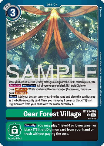 Gear Forest Village [BT25-099] [Dual Revolution]