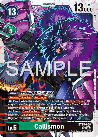 Callismon [BT25-058] [Dual Revolution]
