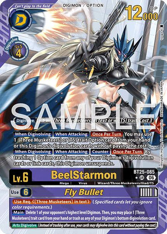 BeelStarmon // Fly Bullet [BT25-085] (Alternate Art) [Dual Revolution]