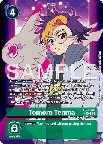 Tomoro Tenma [BT25-090] (Alternate Art) [Dual Revolution]