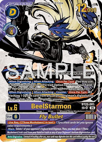 BeelStarmon // Fly Bullet [BT25-085] (Rare Pull) [Dual Revolution]