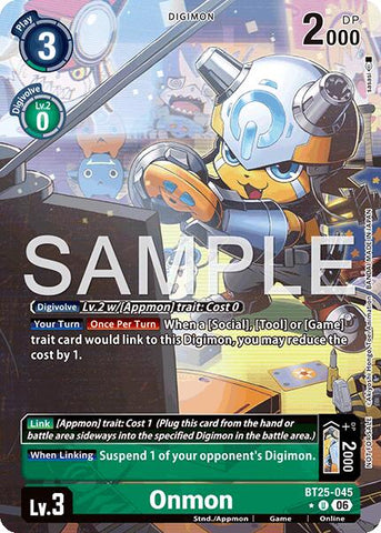 Onmon [BT25-045] (Full Art) [Dual Revolution]