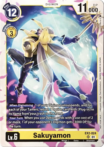Sakuyamon [EX2-024] (Demo Deck Exclusive) [Digimon Demo Deck Exclusive Cards]