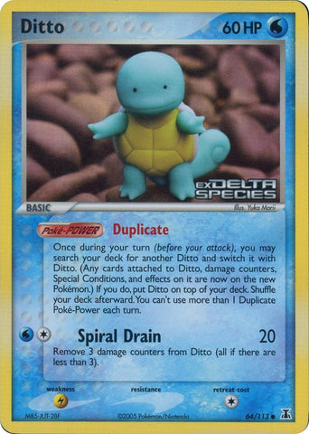 Ditto (064/113) (Delta Species Stamped) [Miscellaneous Cards]