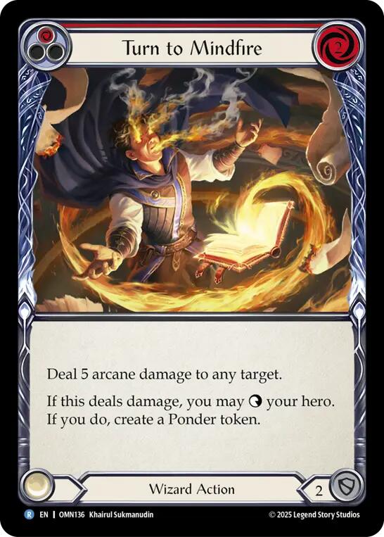 Turn to Mindfire [OMN136] (Omens of the Third Age)