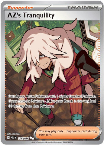 AZ's Tranquility (106/086) [Mega Evolution: Chaos Rising]