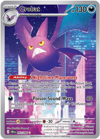 Crobat (093/086) [Mega Evolution: Chaos Rising]