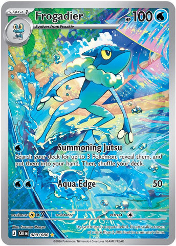Frogadier (089/086) [Mega Evolution: Chaos Rising]