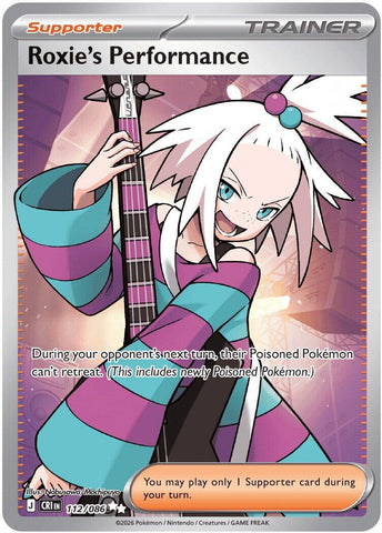 Roxie's Performance (112/086) [Mega Evolution: Chaos Rising]