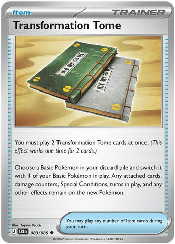 Transformation Tome (083/086) [Mega Evolution: Chaos Rising]