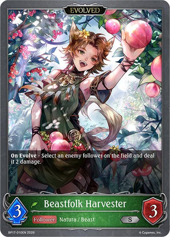 Beastfolk Harvester (Evolved) (BP17-010EN) [Convergent Destinies]