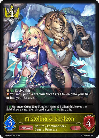 Mistolina & Bayleon (BP17-020EN) [Convergent Destinies]