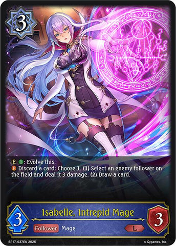 Isabelle, Intrepid Mage (BP17-037EN) [Convergent Destinies]