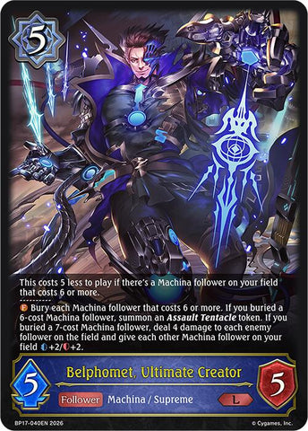Belphomet, Ultimate Creator (BP17-040EN) [Convergent Destinies]