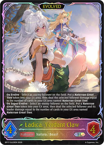 Ladica, Verdant Claw (Evolved) (BP17-SL03EN) [Convergent Destinies]