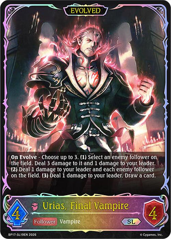 Urias, Final Vampire (Evolved) (BP17-SL19EN) [Convergent Destinies]