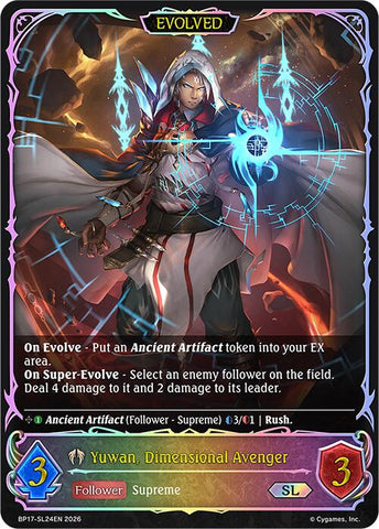 Yuwan, Dimensional Avenger (Evolved) (BP17-SL24EN) [Convergent Destinies]