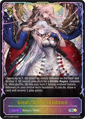 Great Mother's Embrace (BP17-SL28EN) [Convergent Destinies]