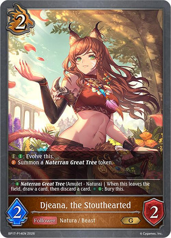 Djeana, the Stouthearted - P14EN (Foil) (BP17-P14EN) [Convergent Destinies]