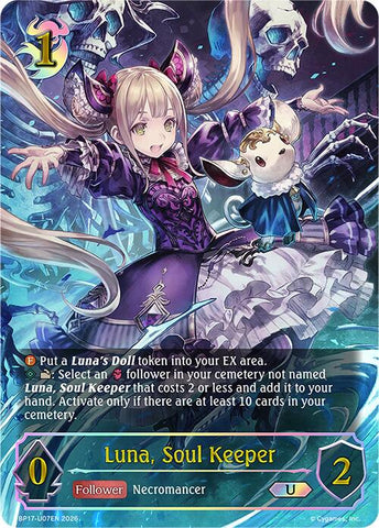 Luna, Soul Keeper (BP17-U07EN) [Convergent Destinies]