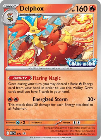 Delphox (074) [Mega Evolution Promo]