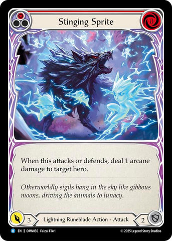 Stinging Sprite (Red) [OMN056] (Omens of the Third Age)