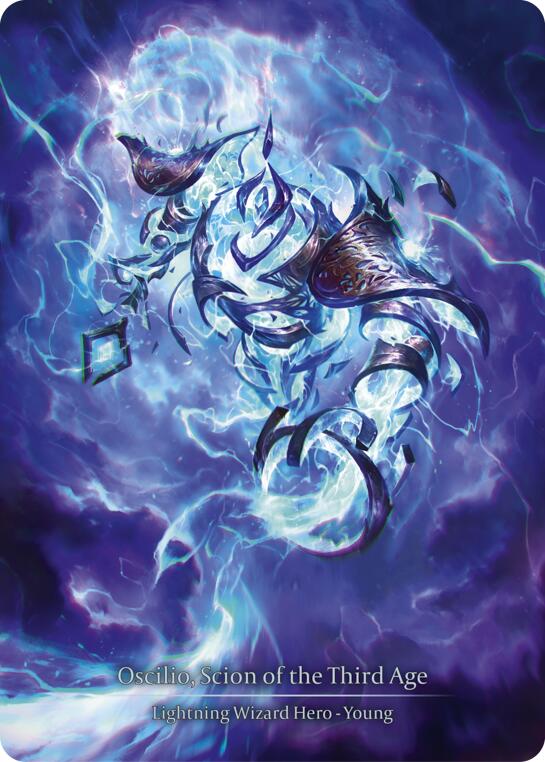 Oscilio Scion Of The Third Age (Marvel) [OMN095] (Omens of the Third Age)  Cold Foil