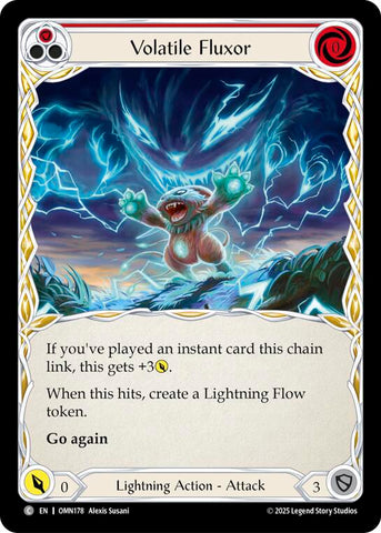 Volatile Fluxor (Red) [OMN178] (Omens of the Third Age)