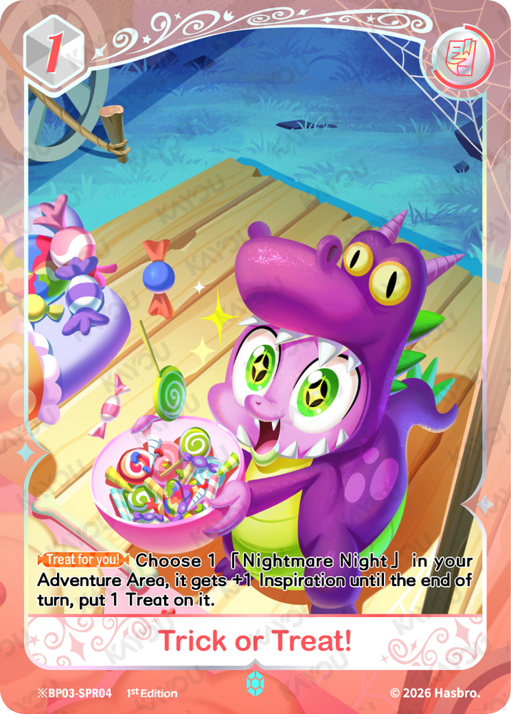 Trick or Treat! (※BP03-SPR04) [Nightmare Night]